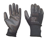 PU Work & Site Gloves – Black