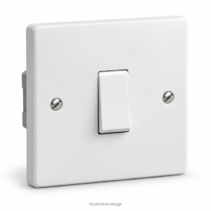 1-Gang 2-Way 10A Light Switch (BS EN 60669-1)