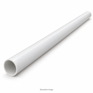 PVC Conduit 20mm × 3m White Heavy Gauge