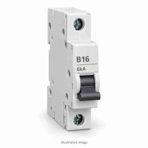 MCB Type B 16A 6kA Single Pole