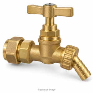 Drain-Off Valve 15mm (system maintenance)