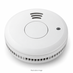 Optical Smoke Alarm Battery-Powered 10-Year